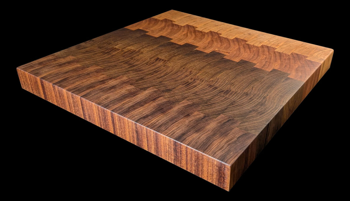 Tasmanian Blackwood Medium 400 x 400mm - Choppa Block